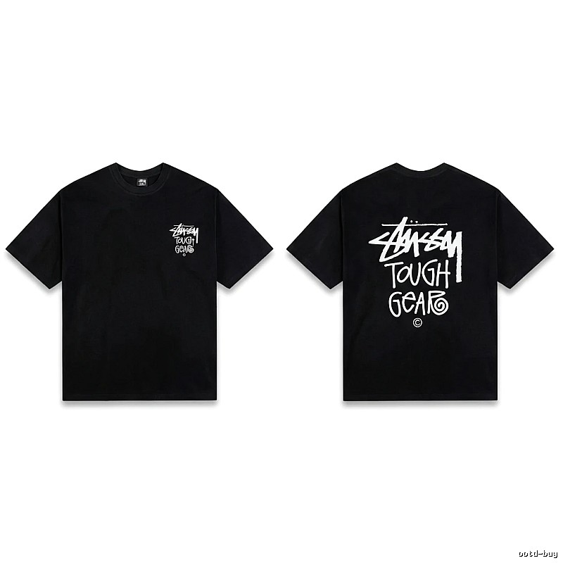 Stussy trendy and cool style black T-shirt