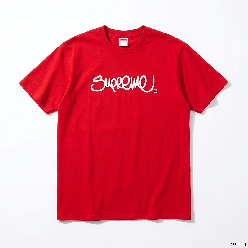 Supreme basic red T-shirt