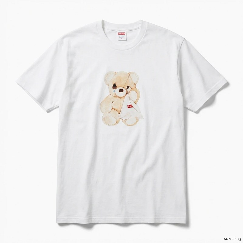 Supreme Bear Trend Brand White T-shirt