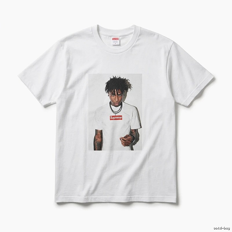 Supreme Portrait Style White T-shirt