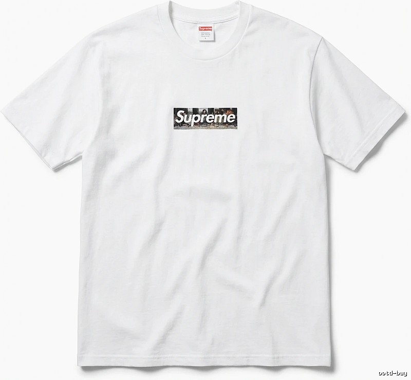 Supreme Retro Style White T-shirt
