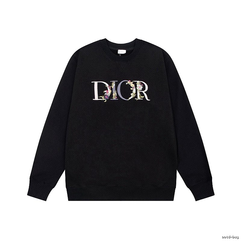 Sweatshirt by Dior with Black Sweatshirt with Dior Floral