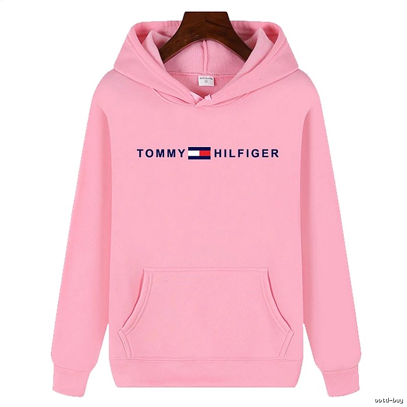 Tommy Hilfiger Monogram Logo hoodie White Tommy Hilfiger for Layered Styling