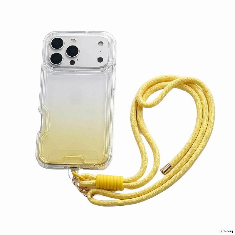 Transparent-style iPhone cases of trendy brands.