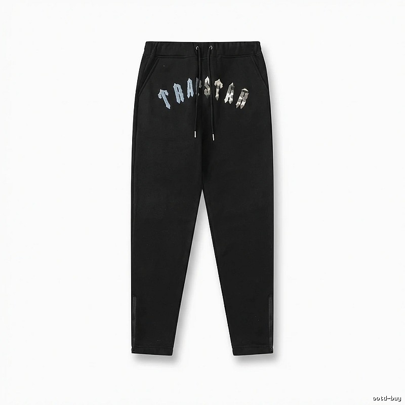 Trapstar Letter Style Black Sweatpants