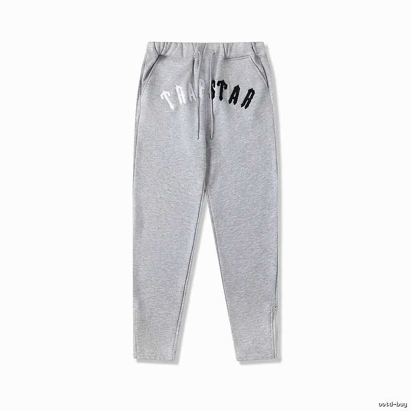 Trapstar Letter Style Grey Sweatpants