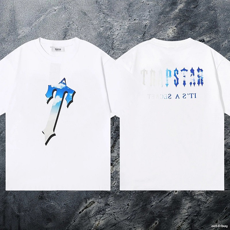 Trapstar Monogram Keys graphic T-shirt Black White Key for Casual Outfits