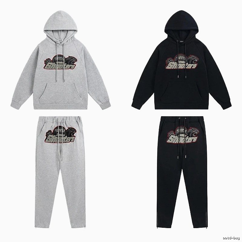 Trapstar sporty grey/black suit set