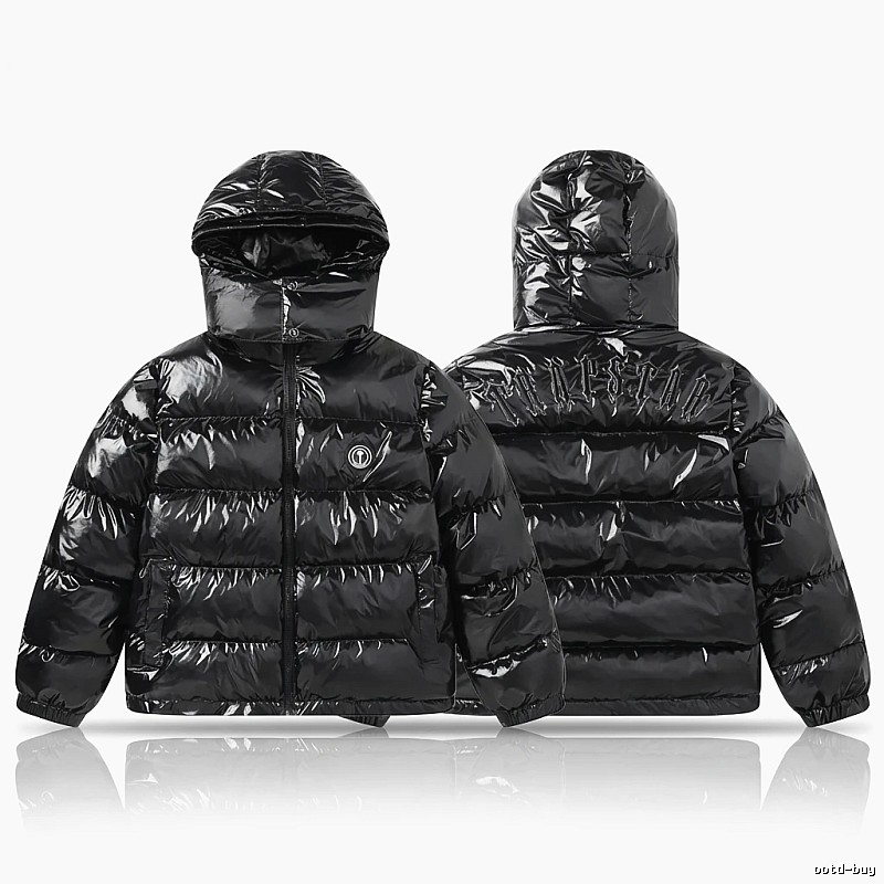 Trapstar Trendy Glossy Black Down Jacket