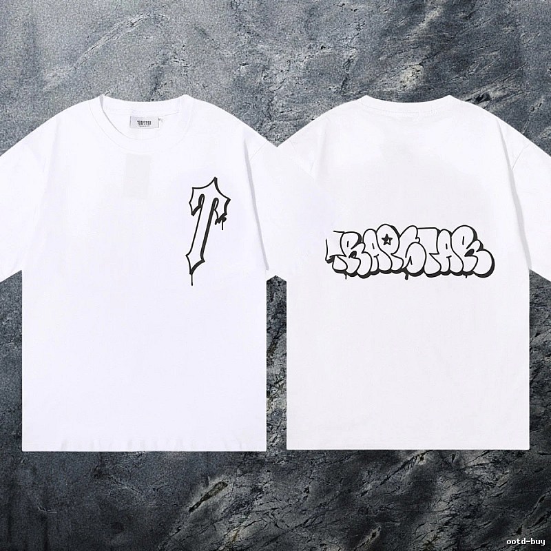 Trapstar Weekend Keys graphic T-shirt Black White Key for Weekend Wear