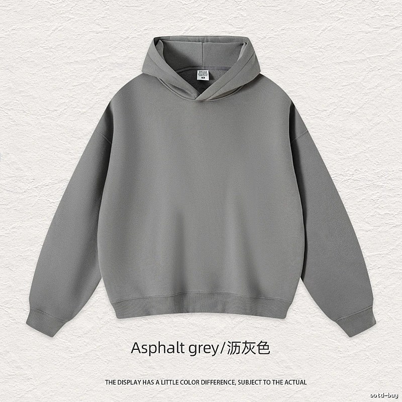 Travel Blank pullover hoodie Black Minimal A with Modern Look