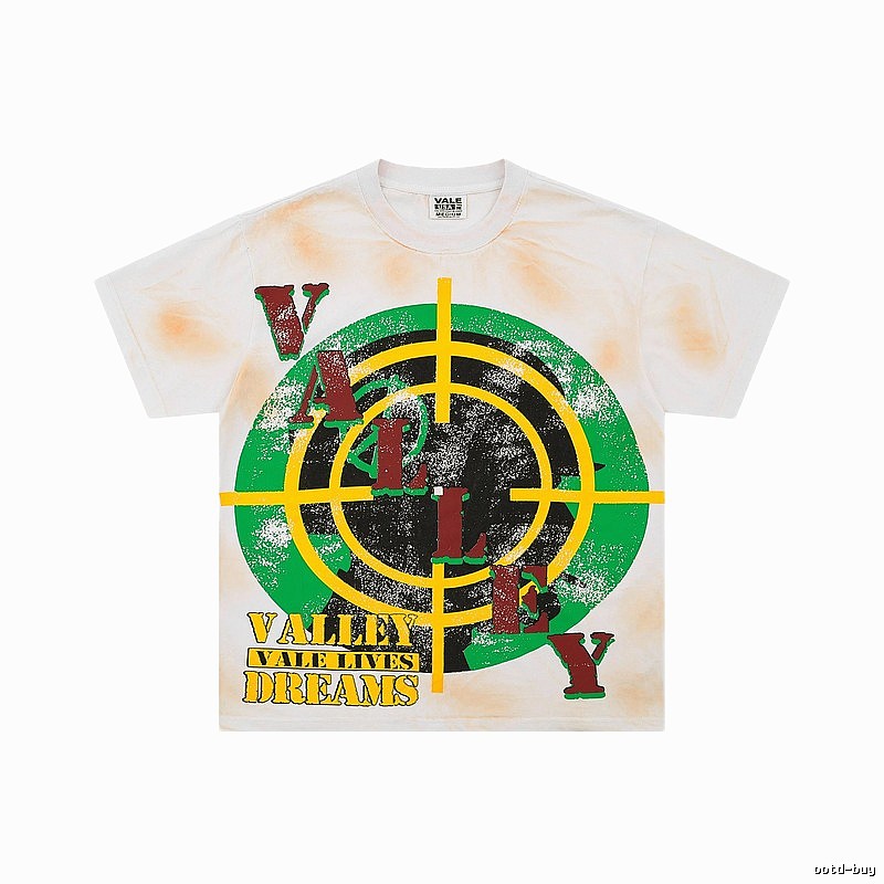 Valley Dream Street Style Tie-dye Short-sleeve T-shirt