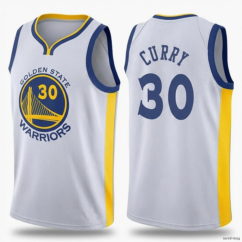 Warriors Curry No. 30 basketball jersey
