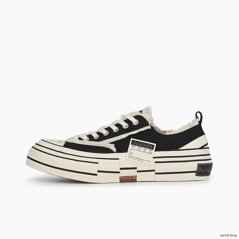 Xvessel vulcanized retro-style skate shoes